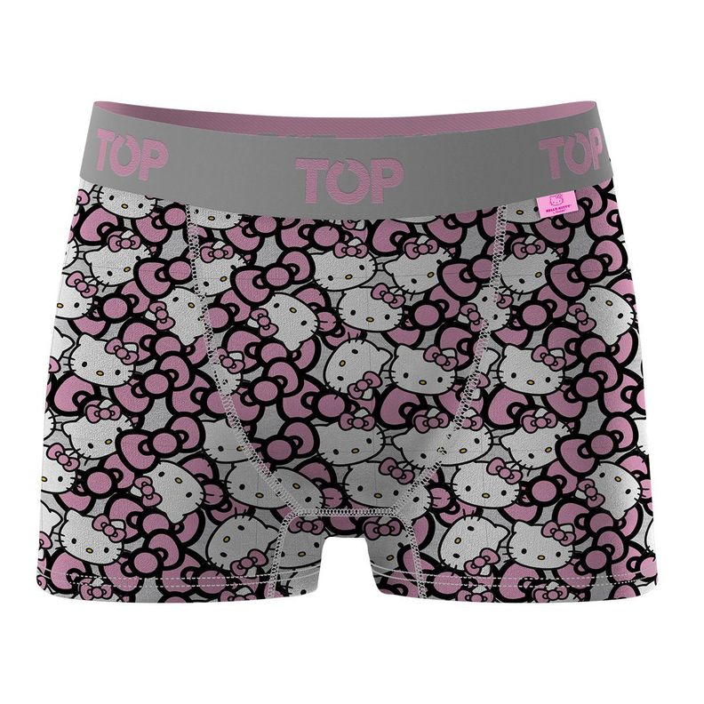 Bóxer Medio NIÑA Algodón Pack 3 Hello Kitty C3 TOP-2