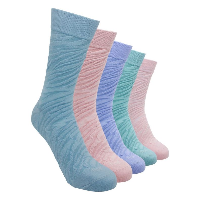 Calcetines Mujer Largos Pack 5 C9 TOP-0