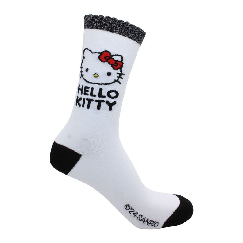 Calcetines Largos Mujer Algodón Pack 2 Hello Kitty C2 TOP-2