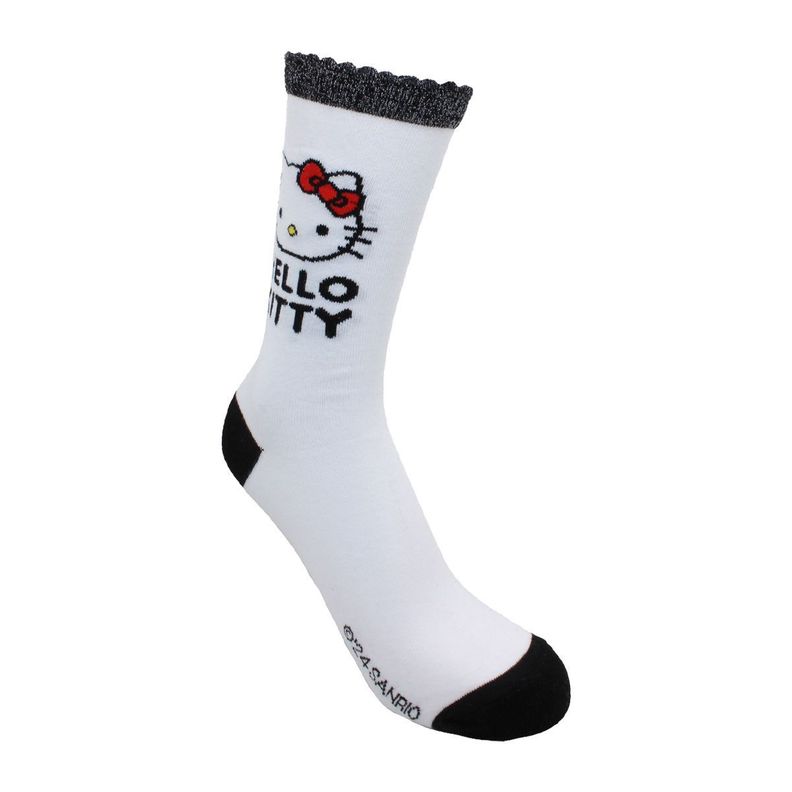 Calcetines Largos Mujer Algodón Pack 2 Hello Kitty C2 TOP-3