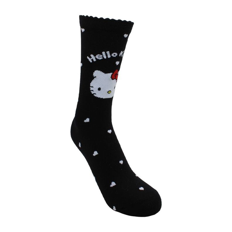 Calcetines Largos Mujer Algodón Pack 2 Hello Kitty C2 TOP-4