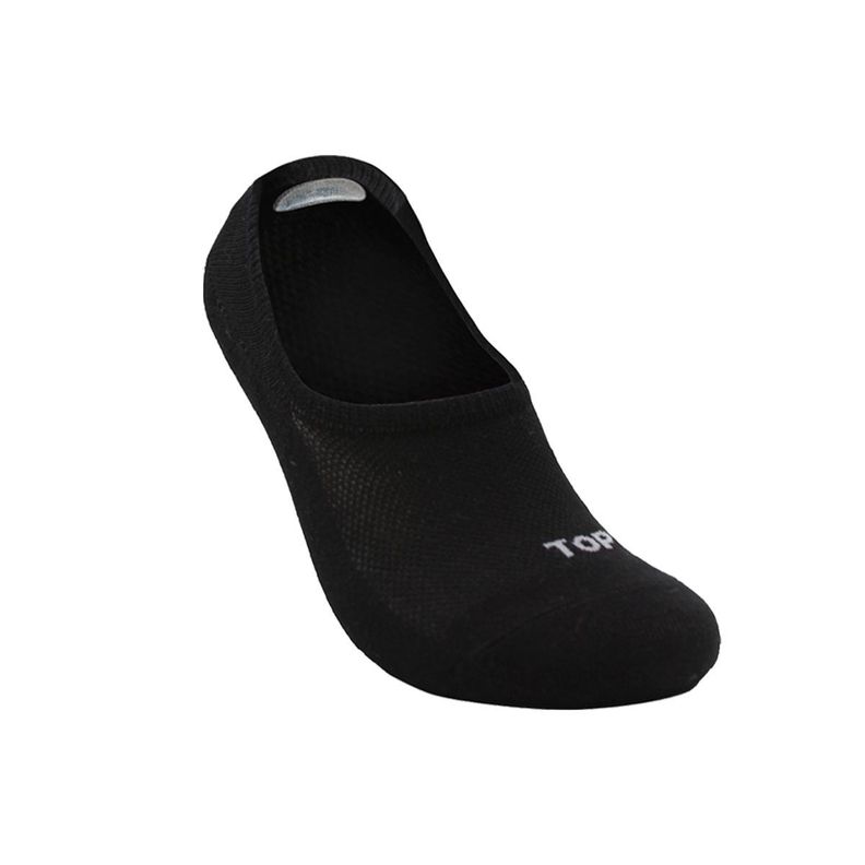 Calcetines Deportivos Invisibles Pack 5 Negro Top-1