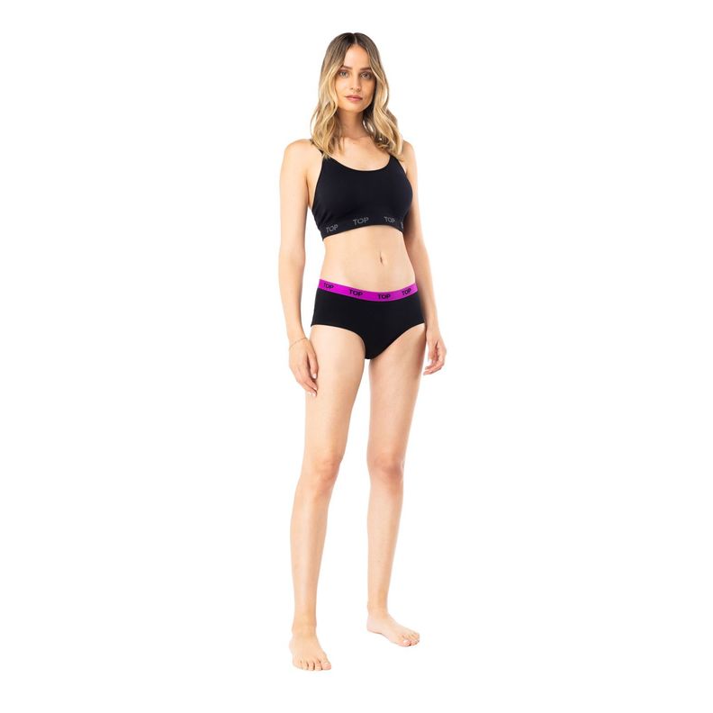 Calzón Pantaletas Algodón Con Elástico Pack 3 C5 Top-1