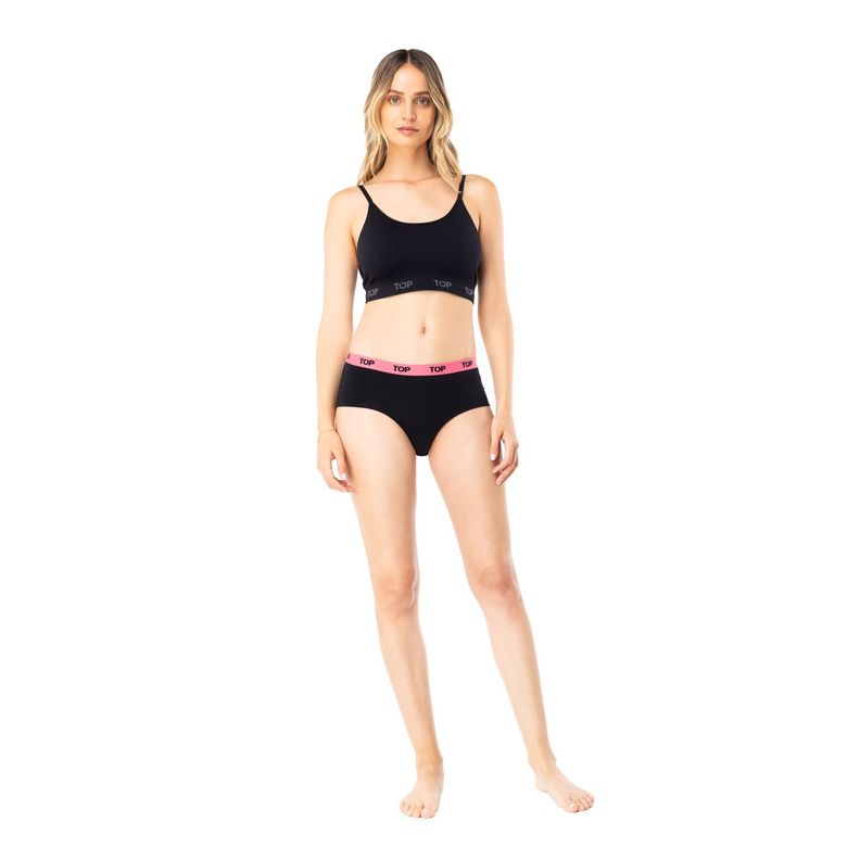 Calzón Pantaletas Algodón Con Elástico Pack 3 C5 Top-2