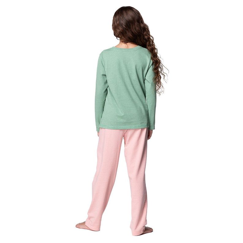 Pijama Largo Niña Algodón Invierno C2 TOP-1