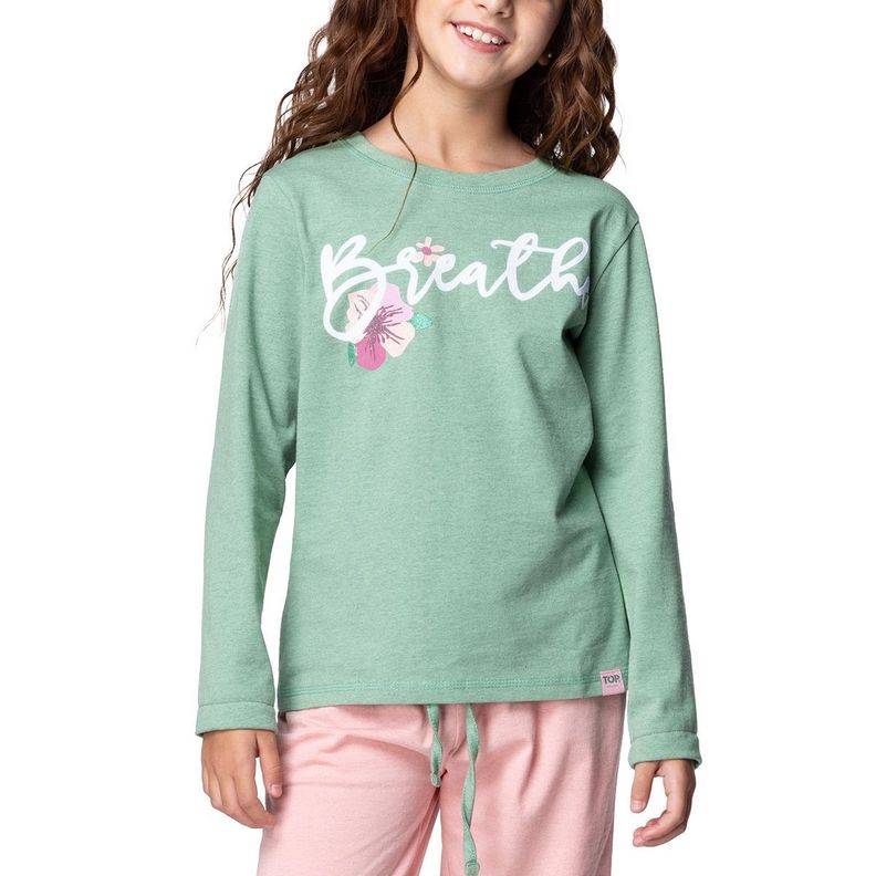 Pijama Largo Niña Algodón Invierno C2 TOP-2