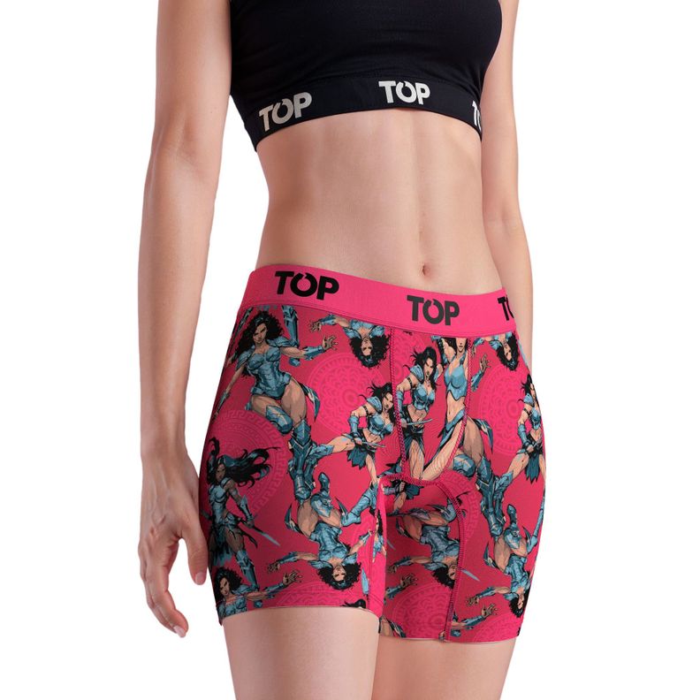 Bóxer Medio MUJER Algodón Pack 3 Guerreras - Amazonas C2  TOP-3