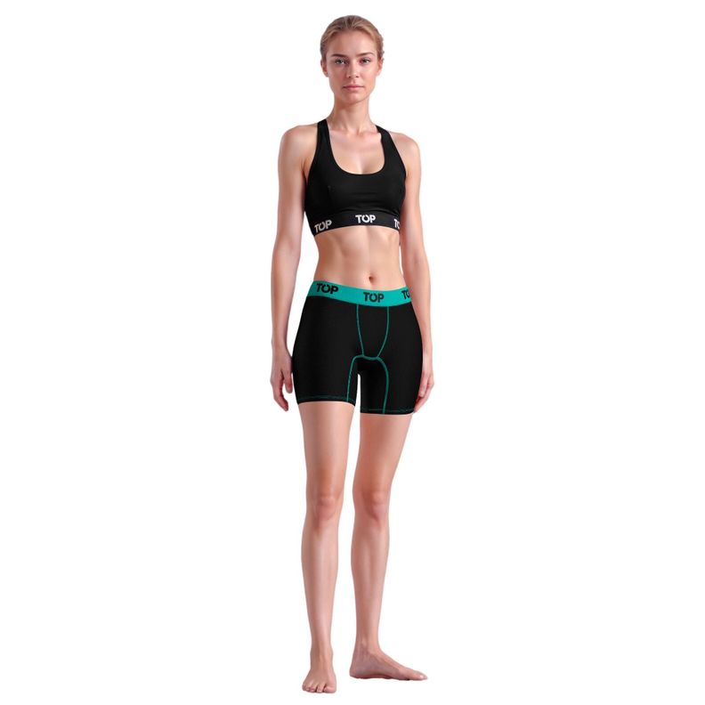 Bóxer Medio MUJER Algodón Pack 3 Guerreras - Amazonas C2  TOP-6