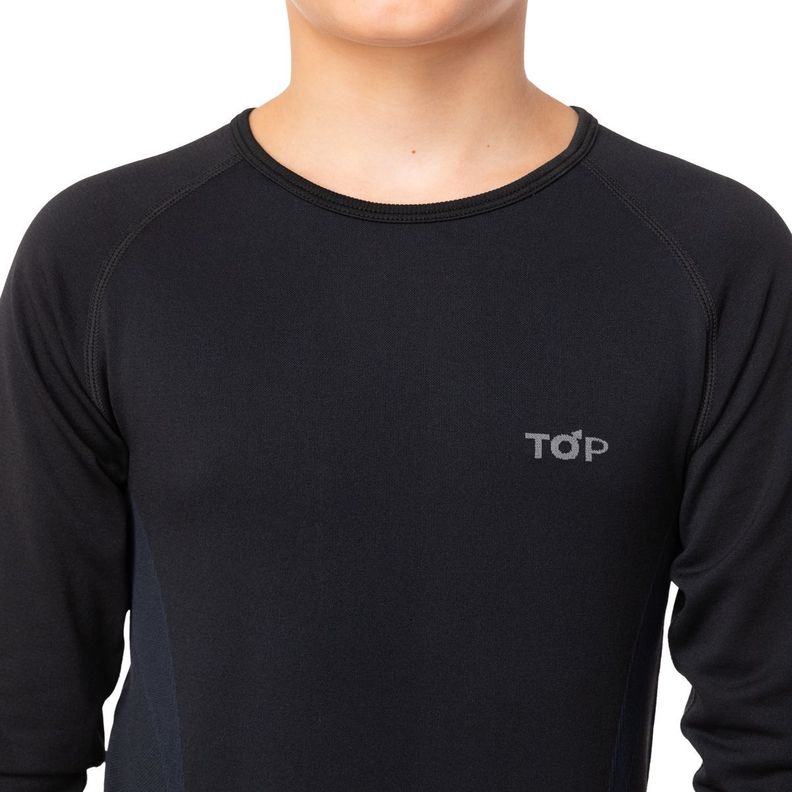 Camiseta Deportiva Primera Capa Microfibra Niño Top-1
