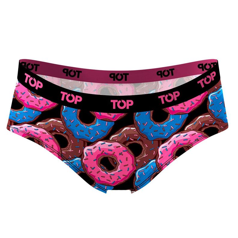 Calzón Pantaletas Algodón Con Elástico Pack 3 Icónicos - Fast Food C2 Top-3