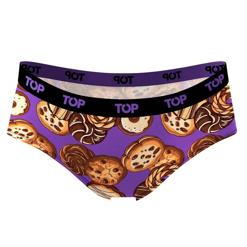 Calzón Pantaletas Algodón Con Elástico Pack 3 Icónicos - Fast Food C2 Top-4