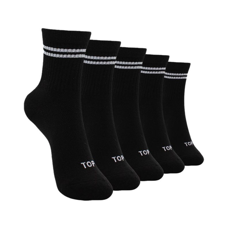 Calcetines Nina Deportivos Largos Pack 5 Con Brillos C2 TOP Surtido 30-36