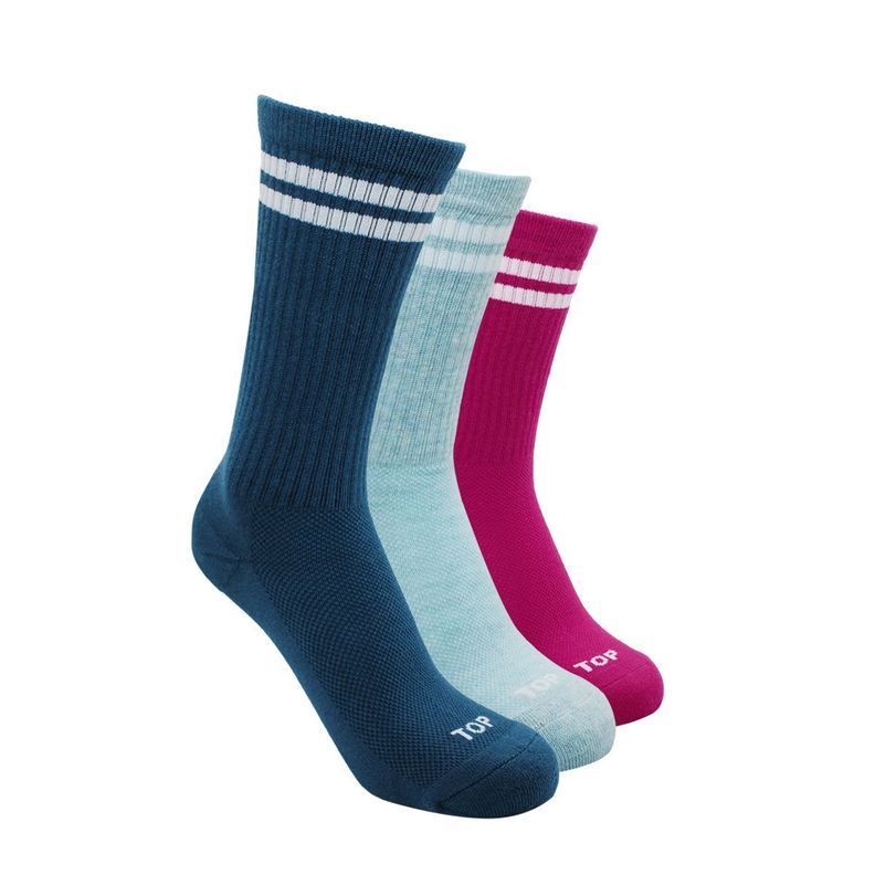 Calcetines MUJER Deportivos Largos C4 Pack 3 TOP-0