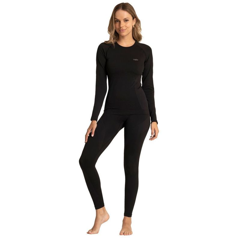 Calza Deportiva Primera Capa Microfibra Mujer Top-3