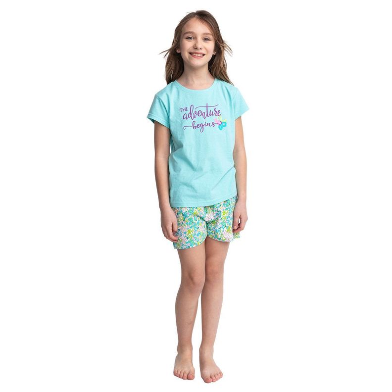 Pijama Niña Algodón Verano C3 Top-0