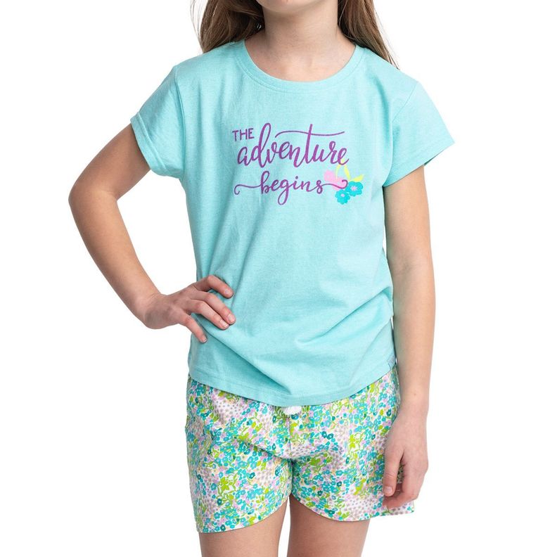 Pijama Niña Algodón Verano C3 Top-2