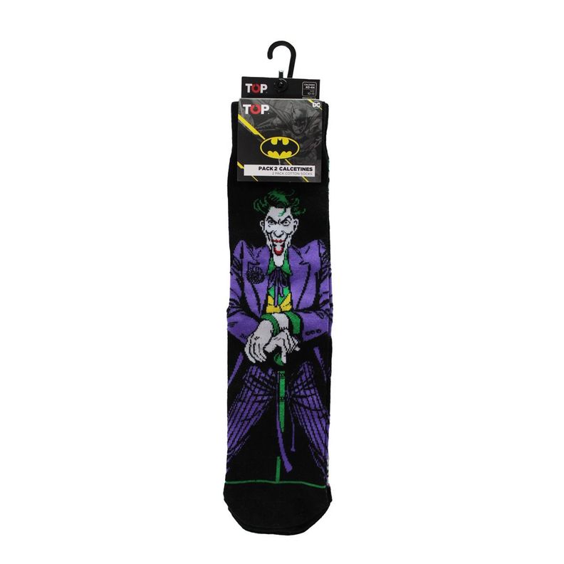 Calcetines Largos Algodón Pack 2 DC Joker C2 TOP-5