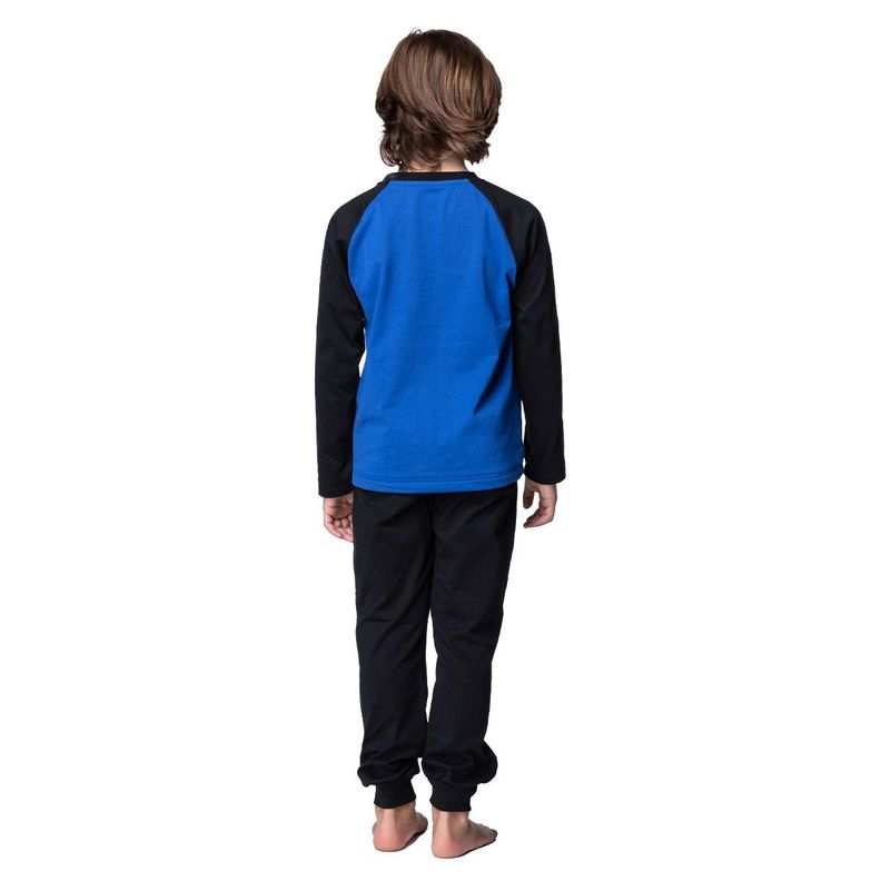 Pijama Largo Niño Invierno Algodón DC TOP-2