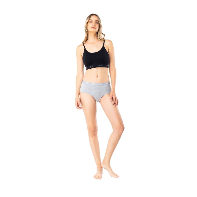 Calzón Pantaletas Algodón Con Elástico Pack 5 C1 Top-1