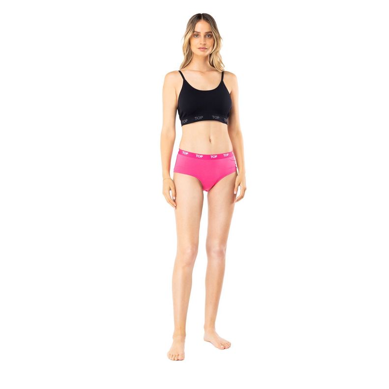 Calzón Pantaletas Algodón Con Elástico Pack 5 C1 Top-2