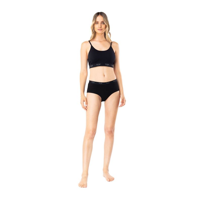 Calzón Pantaletas Algodón Con Elástico Pack 5 C1 Top-3