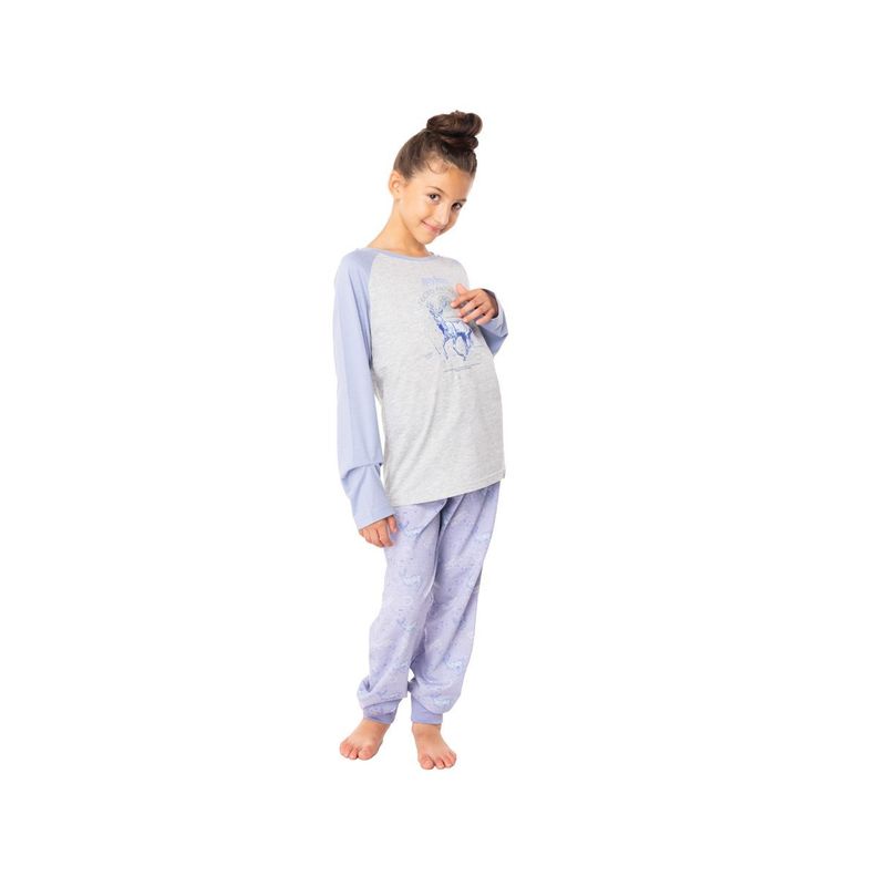 Pijama Largo Niña Algodón Invierno Harry Potter C1 Top-0
