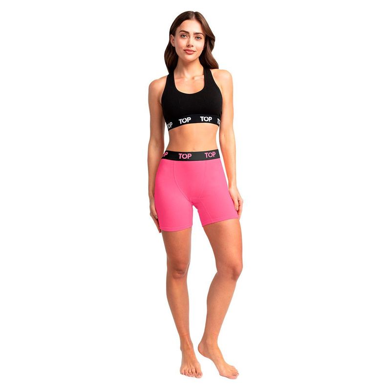 Bóxer Mujer Medio Algodón Pack 5 C2 Top-1