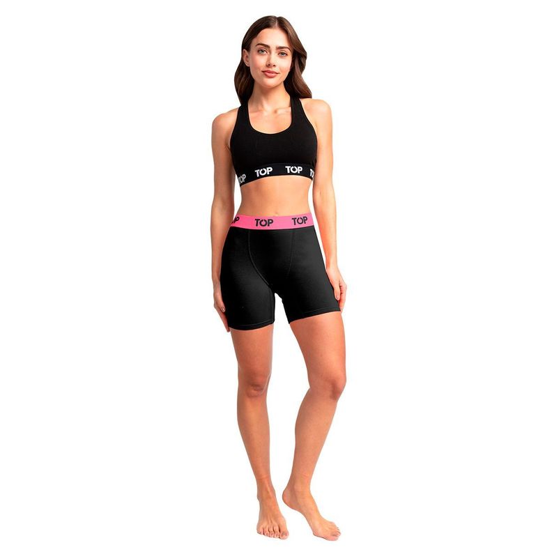 Bóxer Mujer Medio Algodón Pack 5 C2 Top-2
