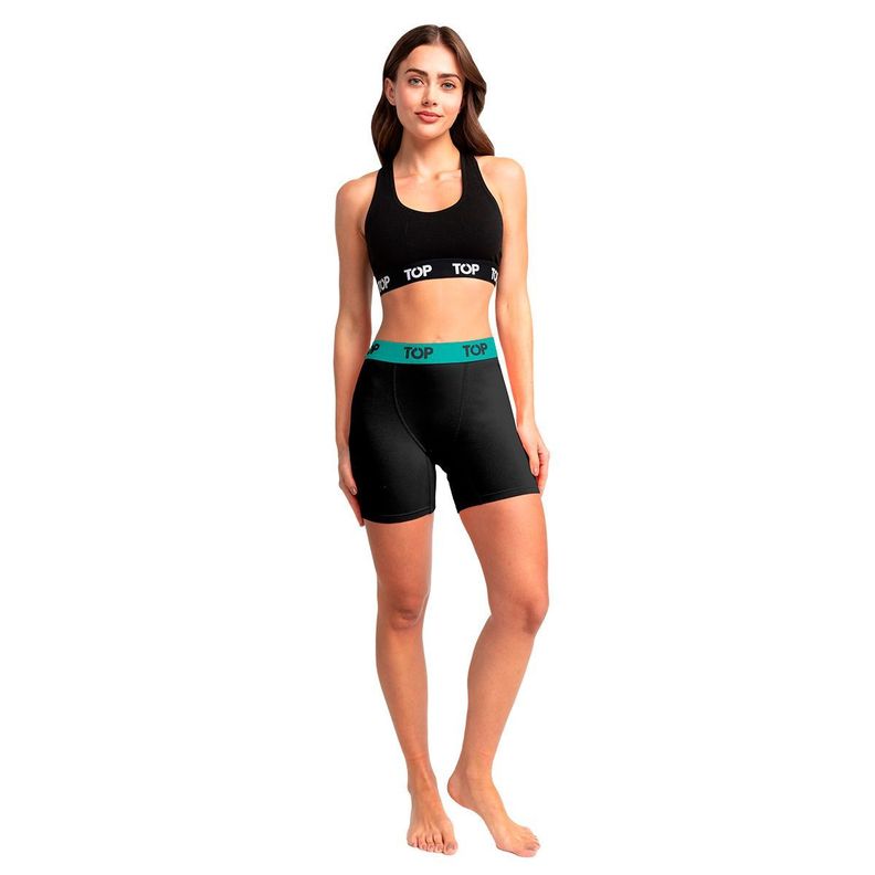Bóxer Mujer Medio Algodón Pack 5 C2 Top-4