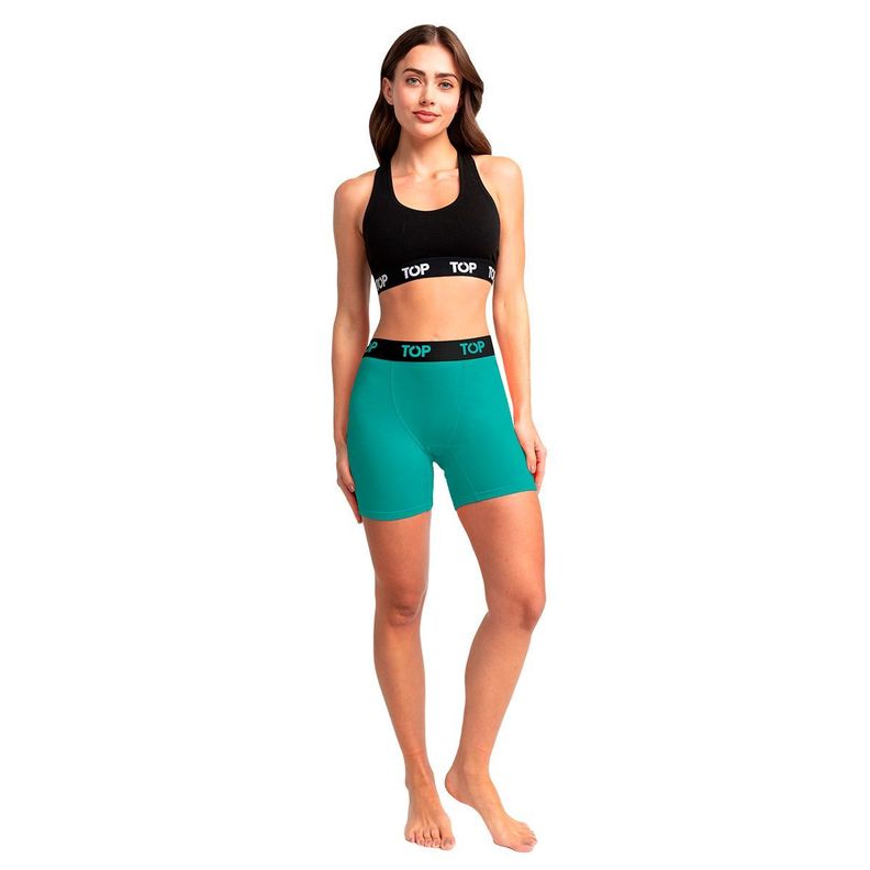 Bóxer Mujer Medio Algodón Pack 5 C2 Top-5