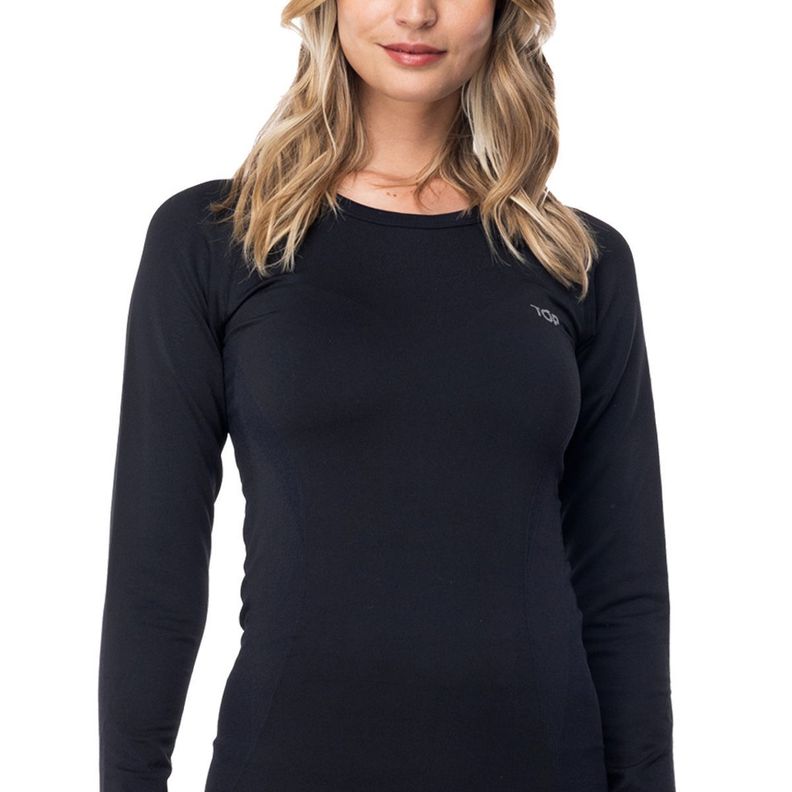 Camiseta Deportiva Primera Capa Microfibra Mujer C1 TOP-0