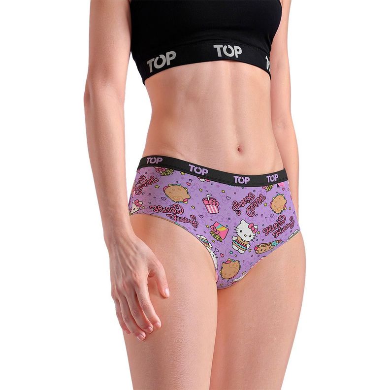Calzón Pantaletas Algodón Con Elástico Pack 3 Hello Kitty C2 TOP-3