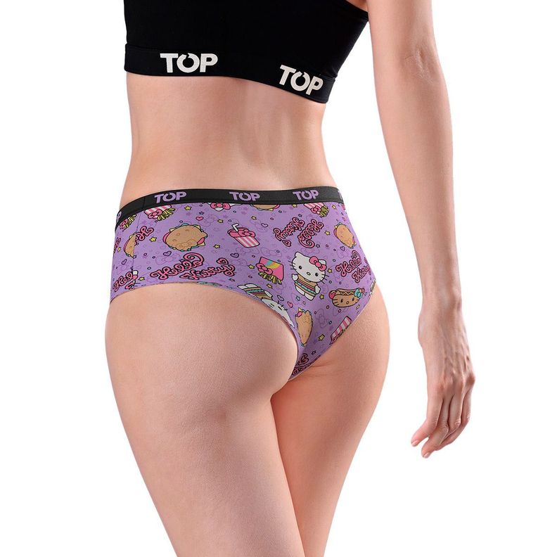 Calzón Pantaletas Algodón Con Elástico Pack 3 Hello Kitty C2 TOP-4