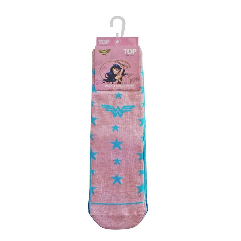 Calcetines Largos Niña Algodón Pack 3 DC C1 TOP-7