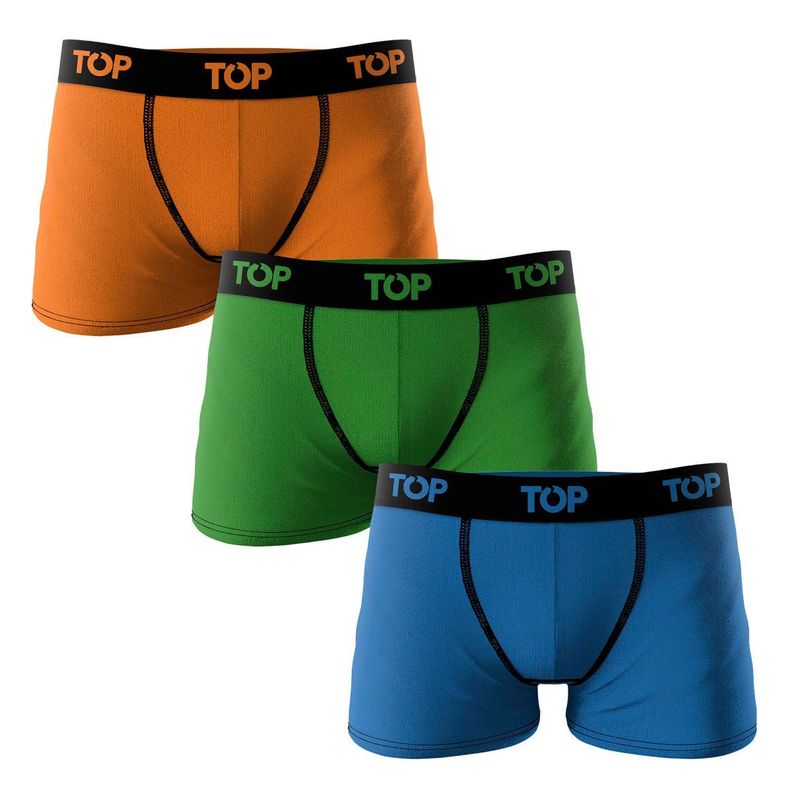 Boxer Medio Nino Algodon Pack 3 C5