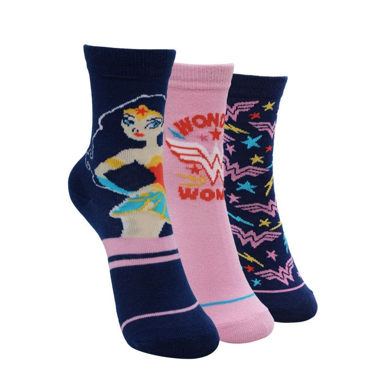 Calcetines Largos Niña Algodón Pack 3 DC C2 TOP-0