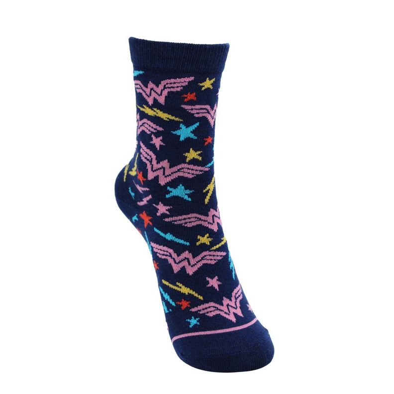 Calcetines Largos Niña Algodón Pack 3 DC C2 TOP-1
