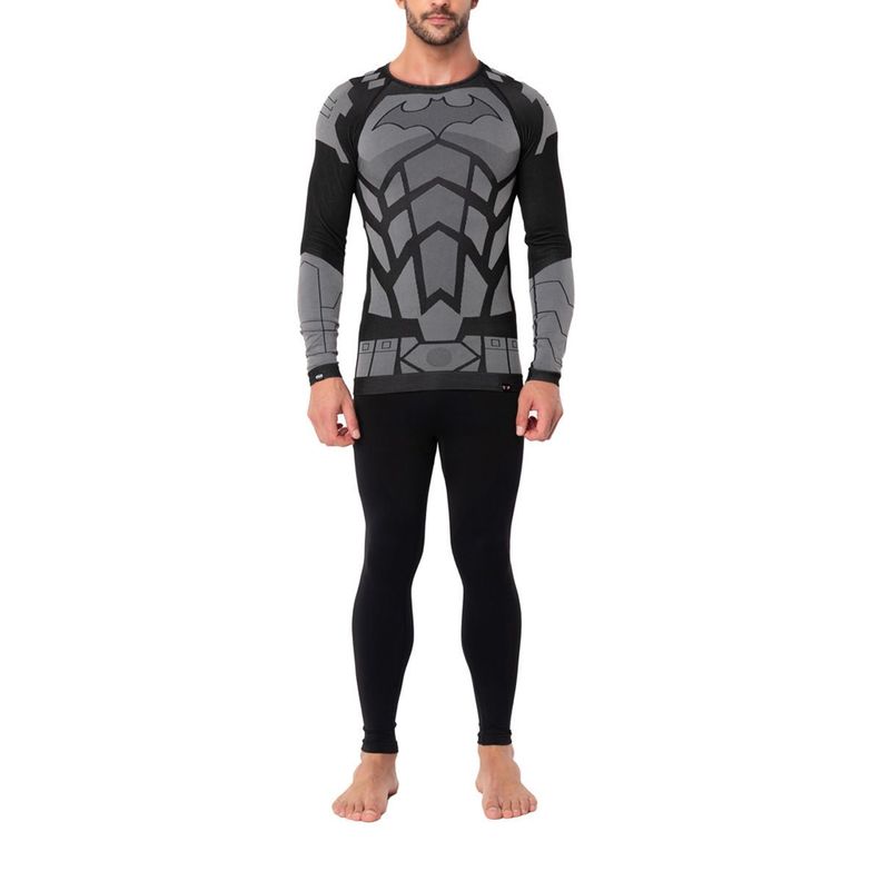 Camiseta Deportiva Batman Primera Capa Microfibra Top-1