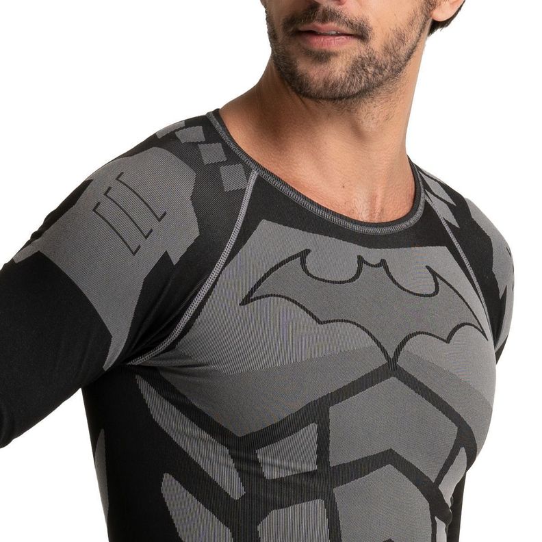 Camiseta Deportiva Batman Primera Capa Microfibra Top-3