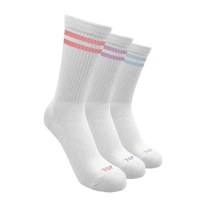 Calcetines MUJER Deportivos Largos C5 Pack 3 TOP-0