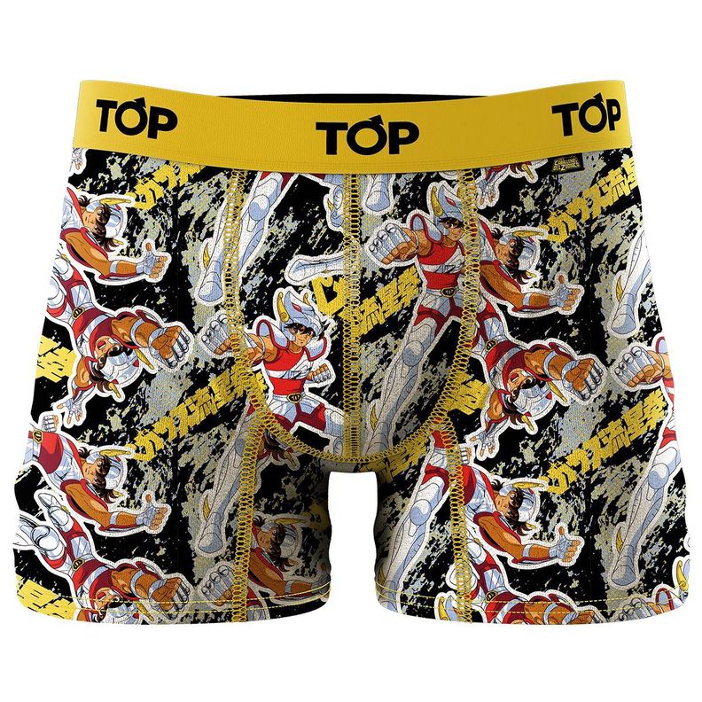 Bóxer Medio Algodón Caballeros Del Zodiaco Pack C1 Top Top