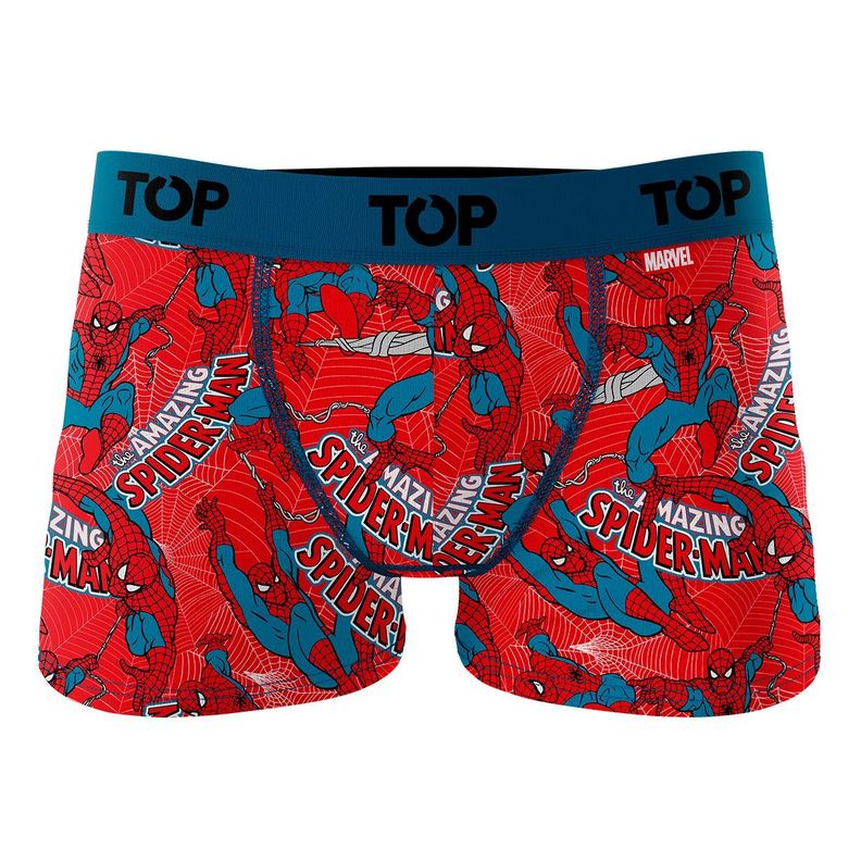 Bóxer Niño Algodón Marvel Pack 4 C16 Spider-Man TOP-2