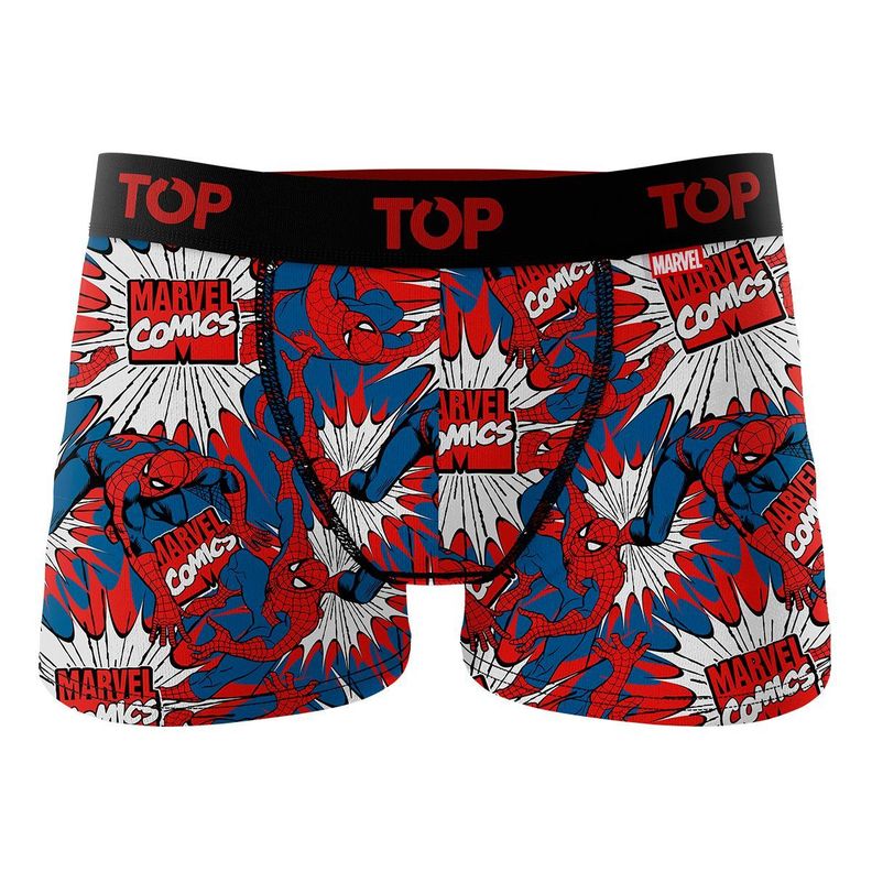Bóxer Niño Algodón Marvel Pack 4 C16 Spider-Man TOP-4