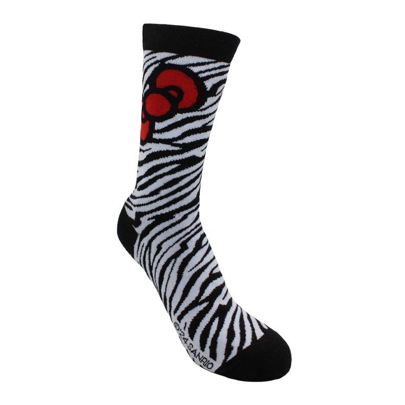 Calcetines Largos Mujer Algodón Pack 2 Hello Kitty C1 TOP-4
