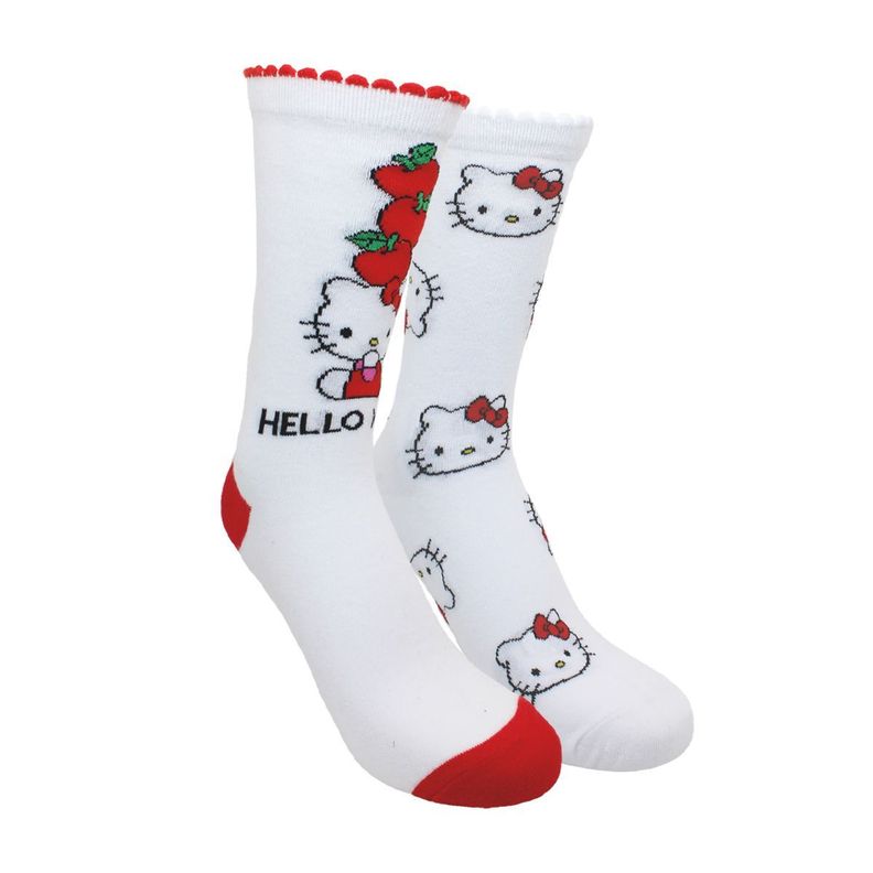 Calcetines Largos Mujer Algodón Pack 2 Hello Kitty C5 TOP-0