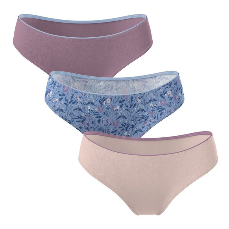 Calzón Bikini Algodón Pack 3 C5 Top-0