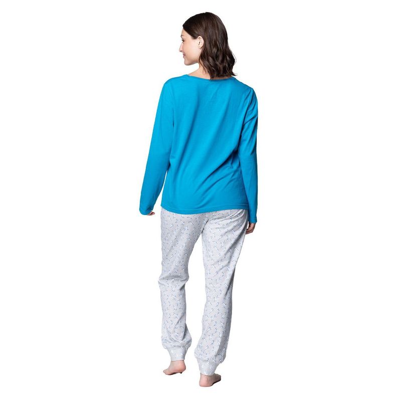 Pijama Largo Mujer Algodón Invierno Harry Potter C1 TOP-1