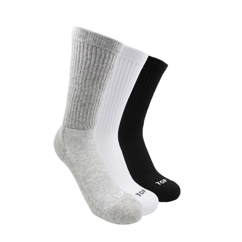 Calcetines Deportivos Largos Pack 3 C2 TOP-0