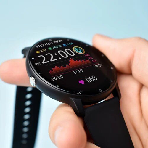 Reloj Inteligente Foxysmart Watch ZL02 Pro Smartwatch Deportivo- Negro-3