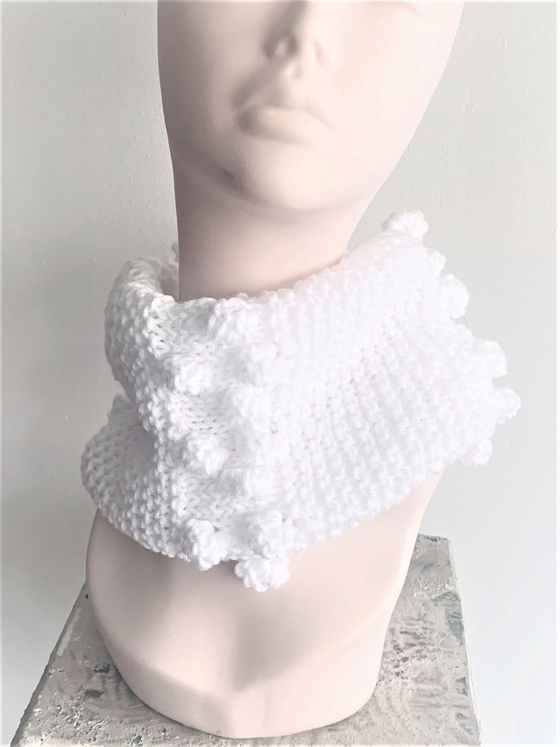 cuello de lana tejido a mano diseño exclusivo-0